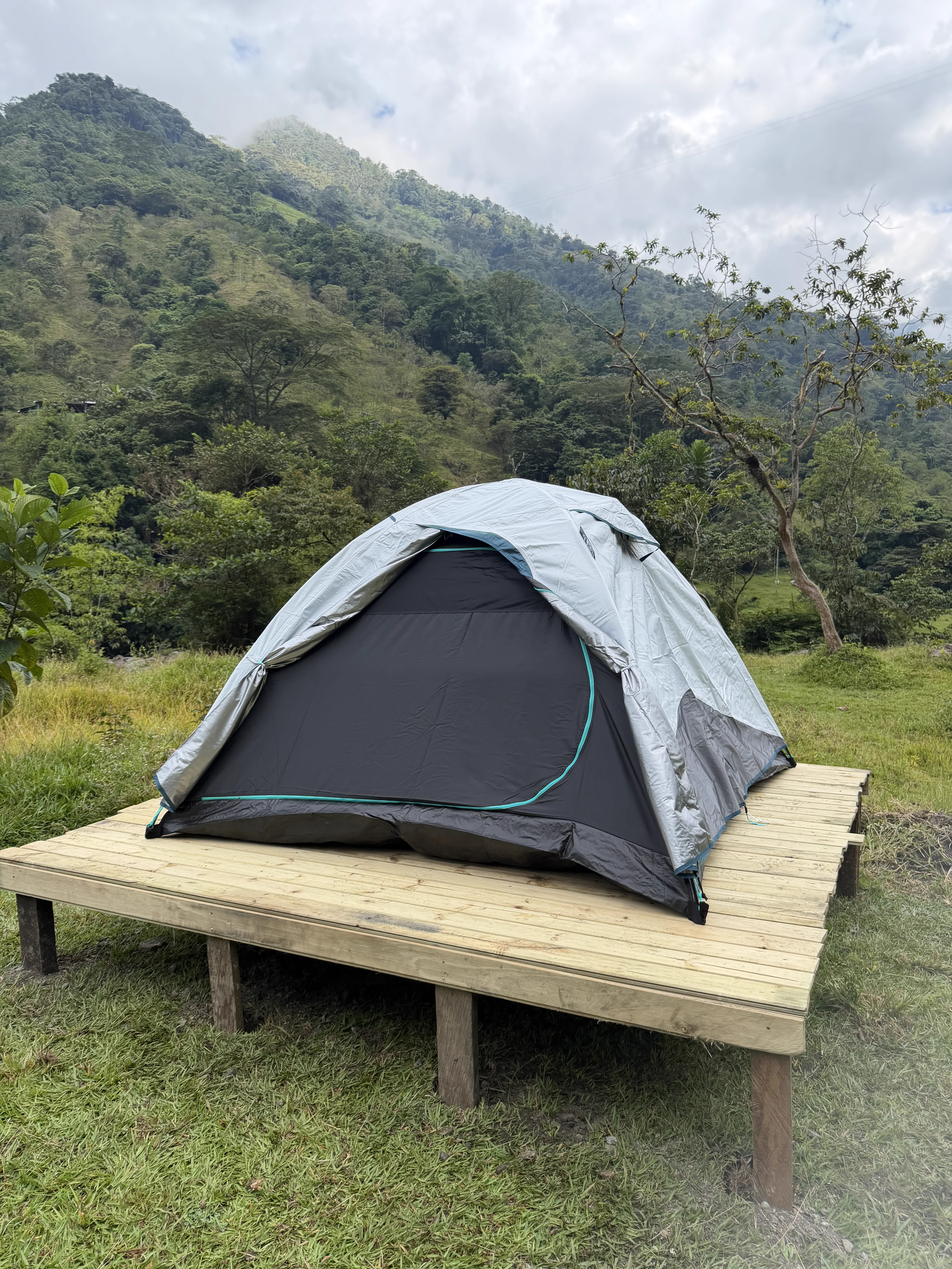Camping noche en Finca La Esmeralda